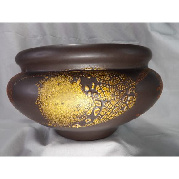 Royal Haeger Earthenware Bowl Planter - Picture 6 of 7